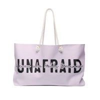 Load image into Gallery viewer, "Unafraid" Weekender Bag