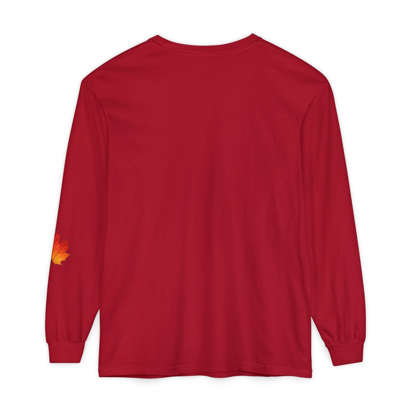 Halloween Pumpkin Long Sleeve Tee — Colorful Jack-O'-Lantern Graphic