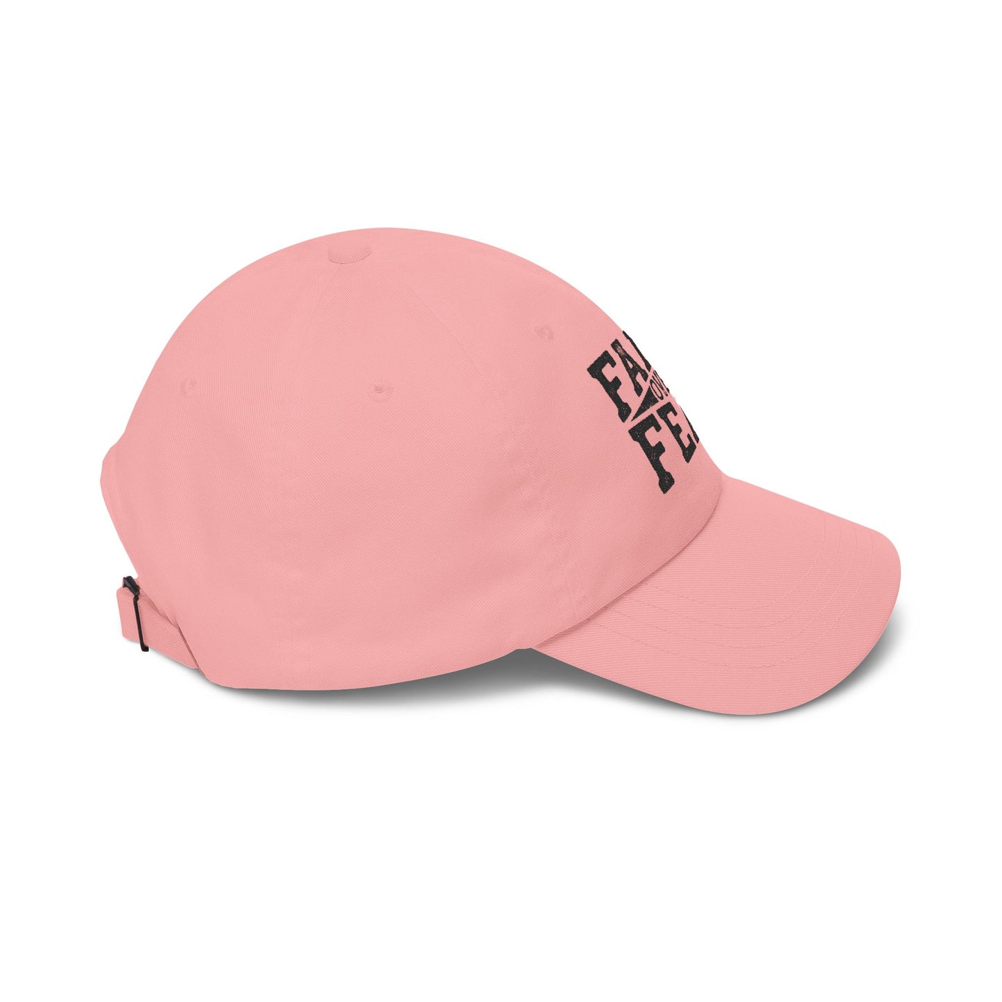Faith Over Fear Dad Cap — Embroidered Inspirational Baseball Hat