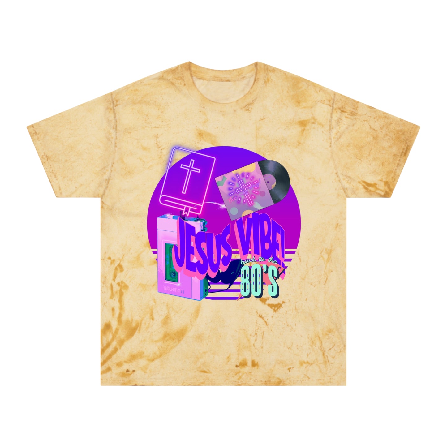 Jesus Vibe 80s T-Shirt — Retro Christian Graphic Tee