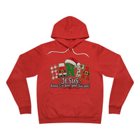Load image into Gallery viewer, "Santa, Jesus Knows I've Been Good This Year" Pullover Hoodie