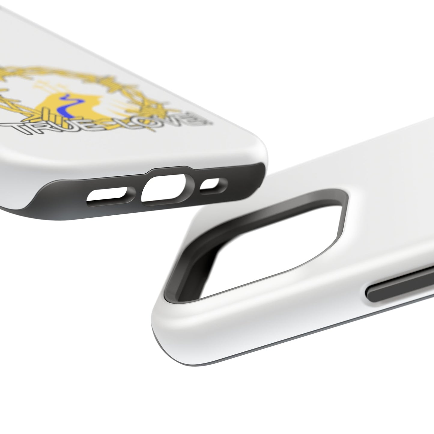 Impact-Resistant Phone Case — 'True Love' Crown of Thorns Faith Design