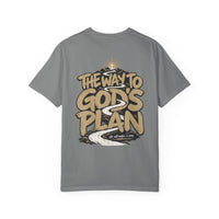 Load image into Gallery viewer, Romans 8:28 "The Way to God's Plan" T-Shirt
