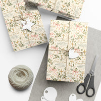 Load image into Gallery viewer, Vintage Floral Gift Wrapping Paper