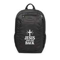 Load image into Gallery viewer, "Jesus Has my Back" Backpack