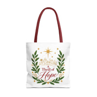 Load image into Gallery viewer, "A Thrill of Hope" Tote Bag