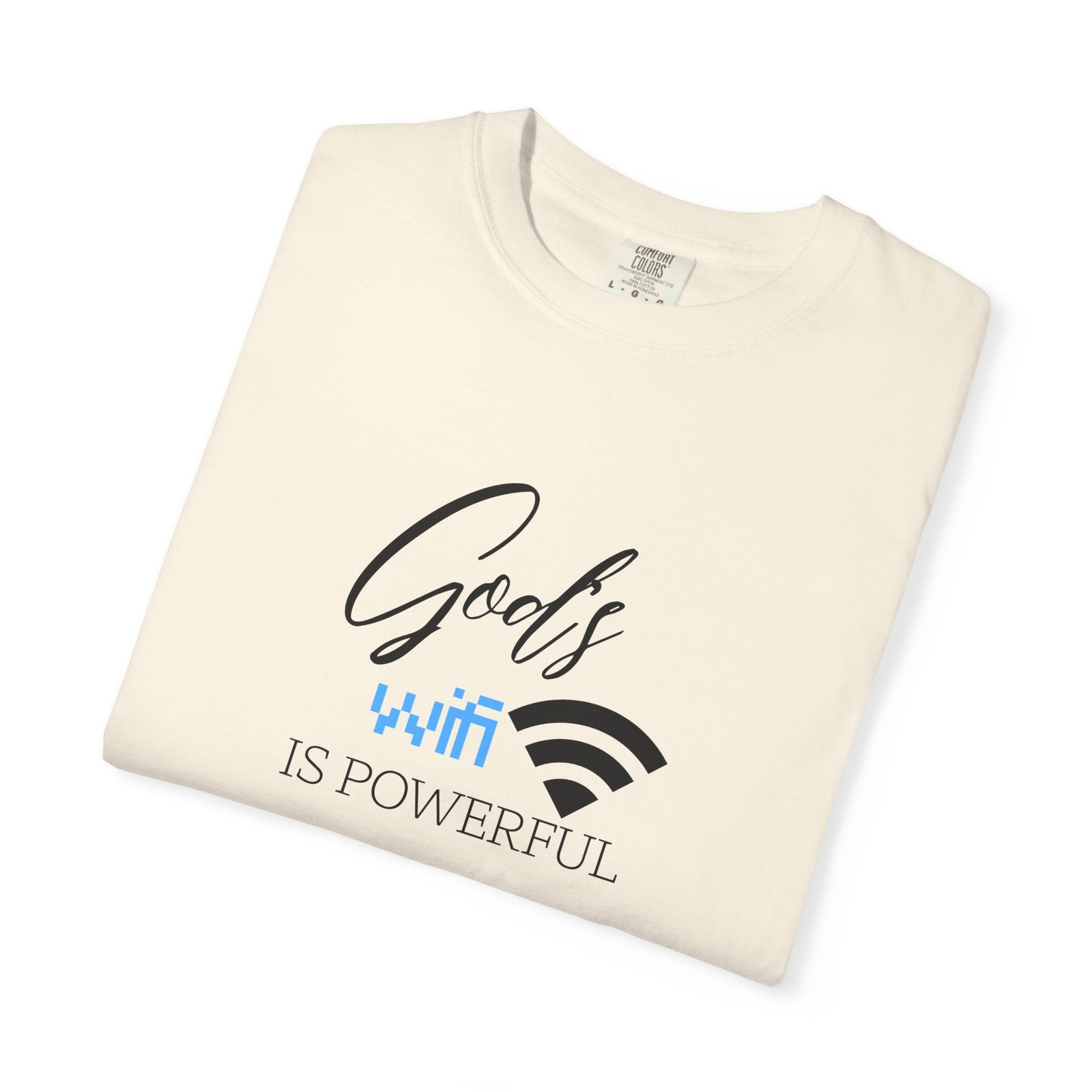 "God's WiFi is Powerful" Graphic Tee