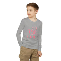 Load image into Gallery viewer, "Pray for a Cure" Youth Long Sleeve Tee
