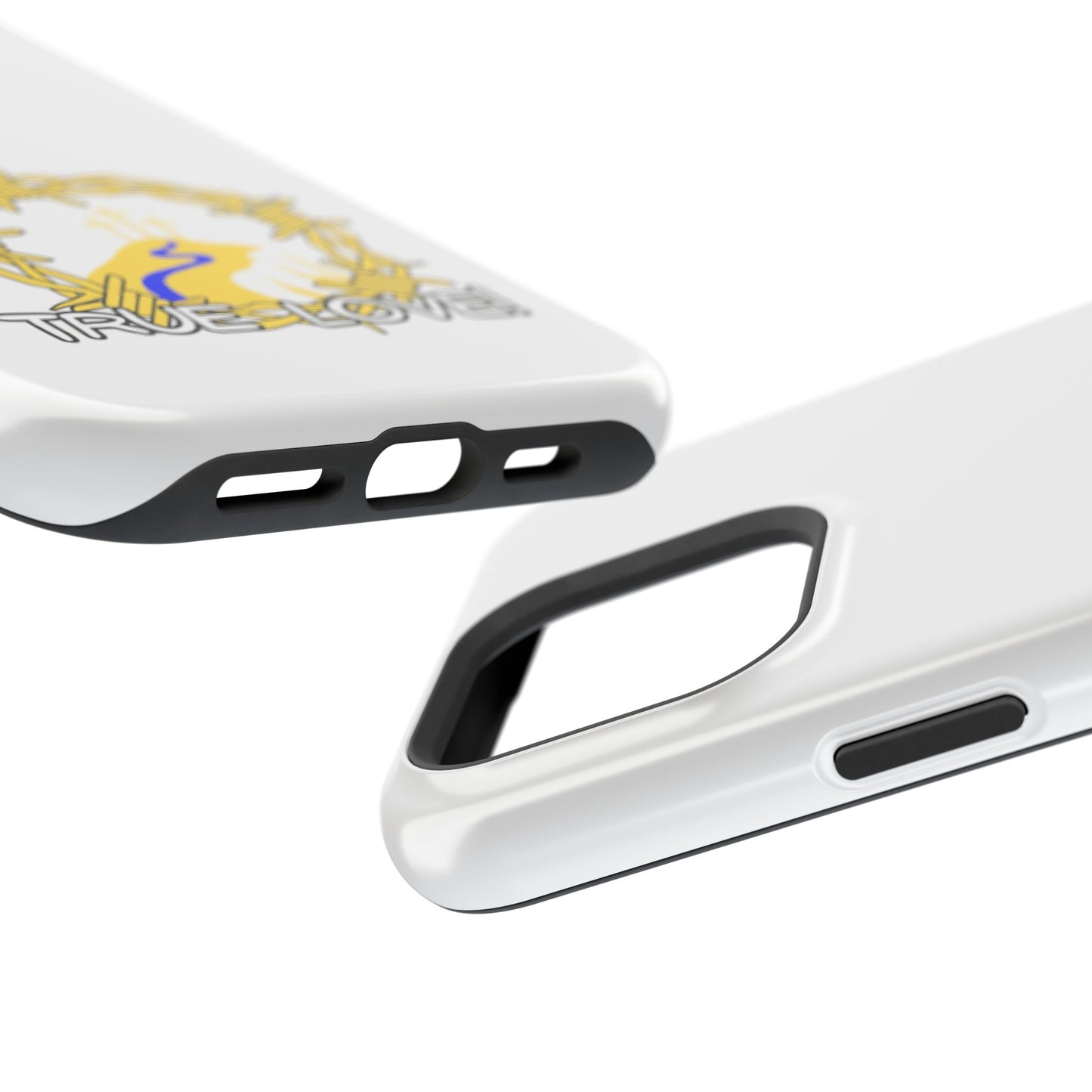 Impact-Resistant Phone Case — 'True Love' Crown of Thorns Faith Design