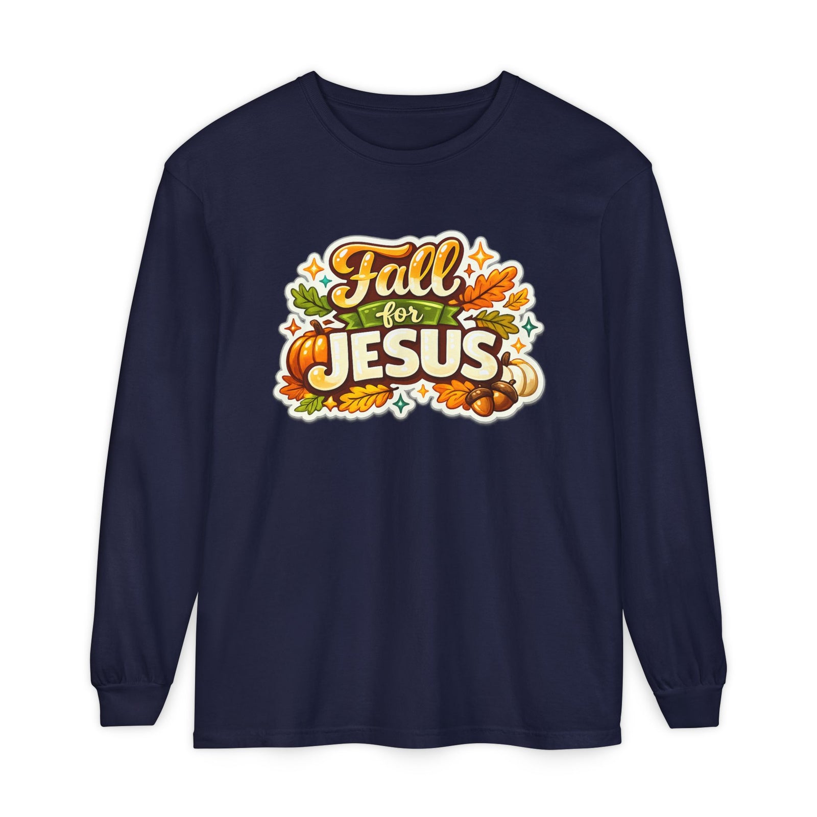 Fall for Jesus Long Sleeve Tee