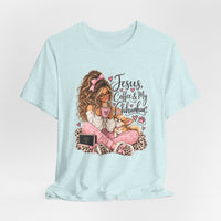 Load image into Gallery viewer, "Jesus, Coffee &amp; My Chihuahua" Tee
