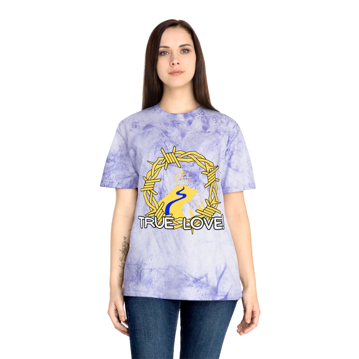 True Love T-Shirt — Crown of Thorns Graphic Christian Tee