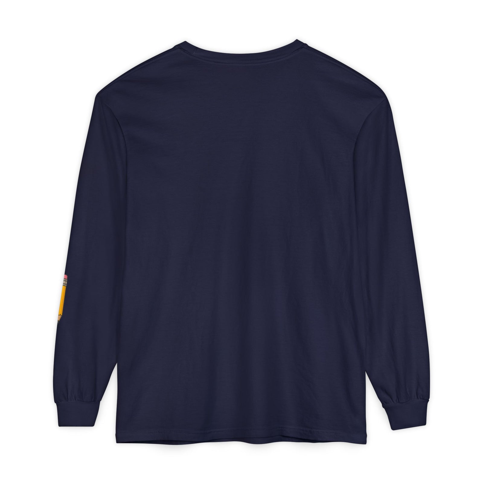 Fish Math Long Sleeve Tee — Cute Brainy Fish Graphic Shirt