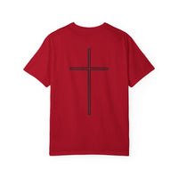Load image into Gallery viewer, Refined by Grace T-Shirt — Minimal Christian Cross Graphic Tee