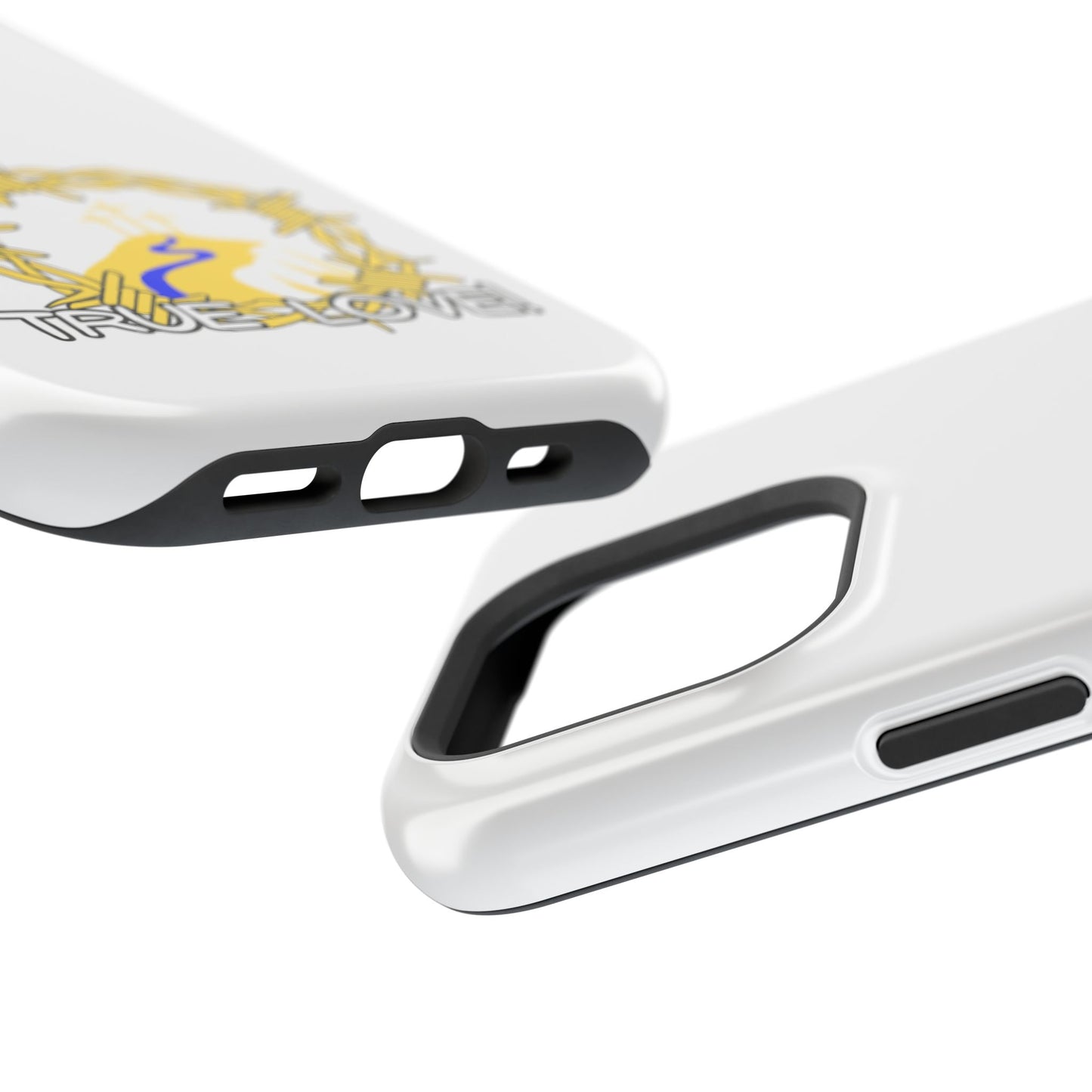 Impact-Resistant Phone Case — 'True Love' Crown of Thorns Faith Design