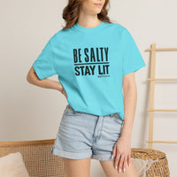 Load image into Gallery viewer, Be Salty Stay Lit Tee