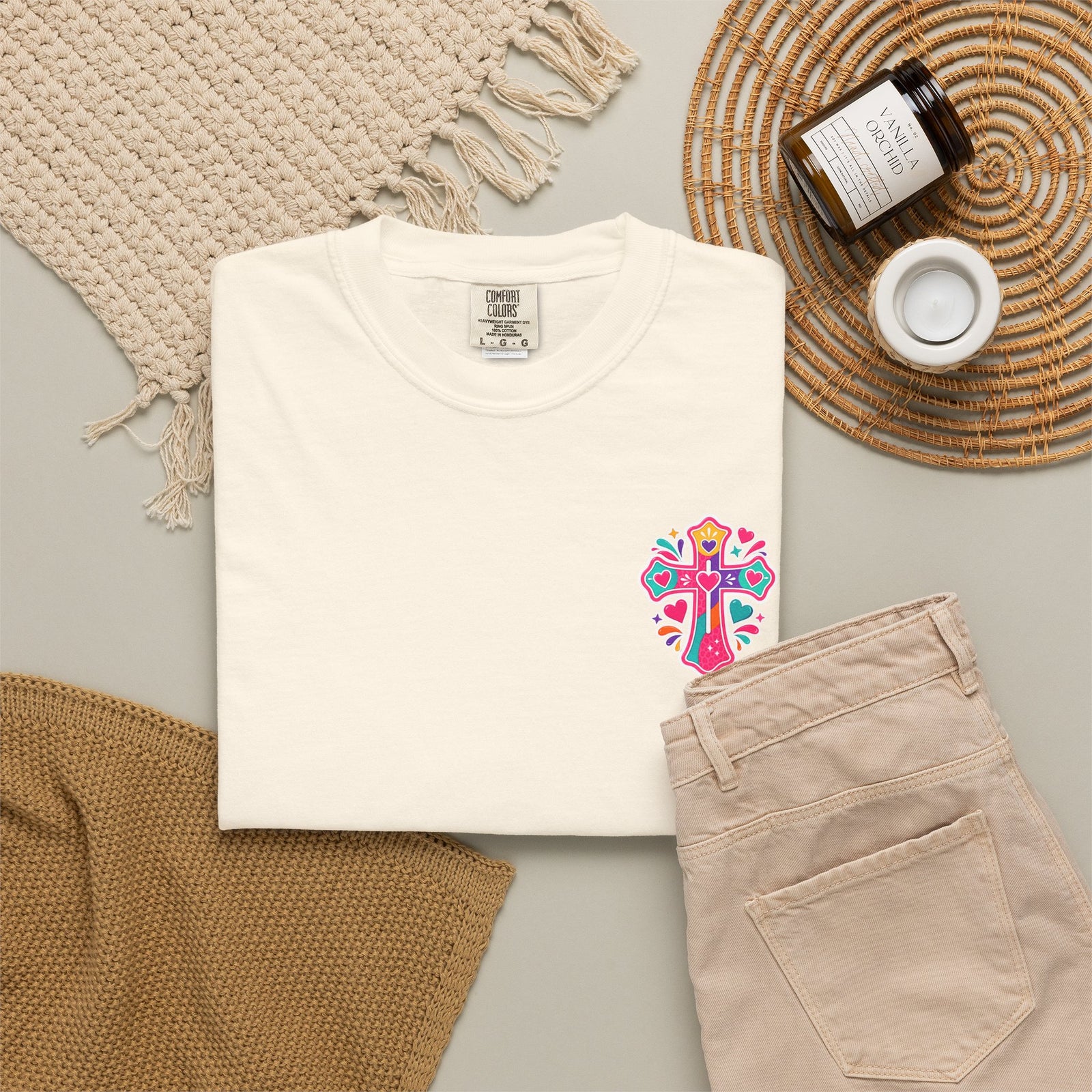 Christian T-Shirt — Colorful Faith Tee