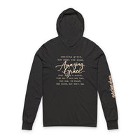 Load image into Gallery viewer, "Amazing Grace" Hooded Long Sleeve Tee