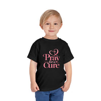 Load image into Gallery viewer, Toddler "Pray for a Cure" Short Sleeve Tee