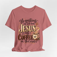 Load image into Gallery viewer, "Jesus and Coffee" Tee