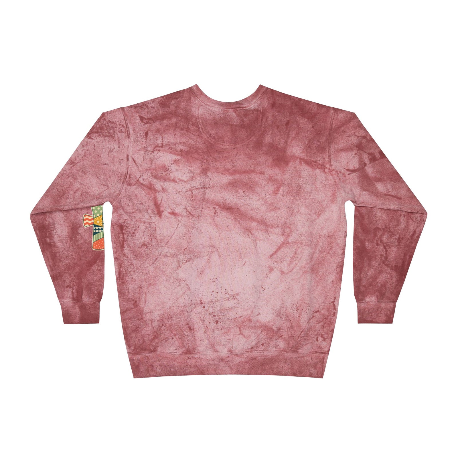 Choose Joy Crewneck Sweatshirt — Psalm 118:24 Tie-Dye Comfort