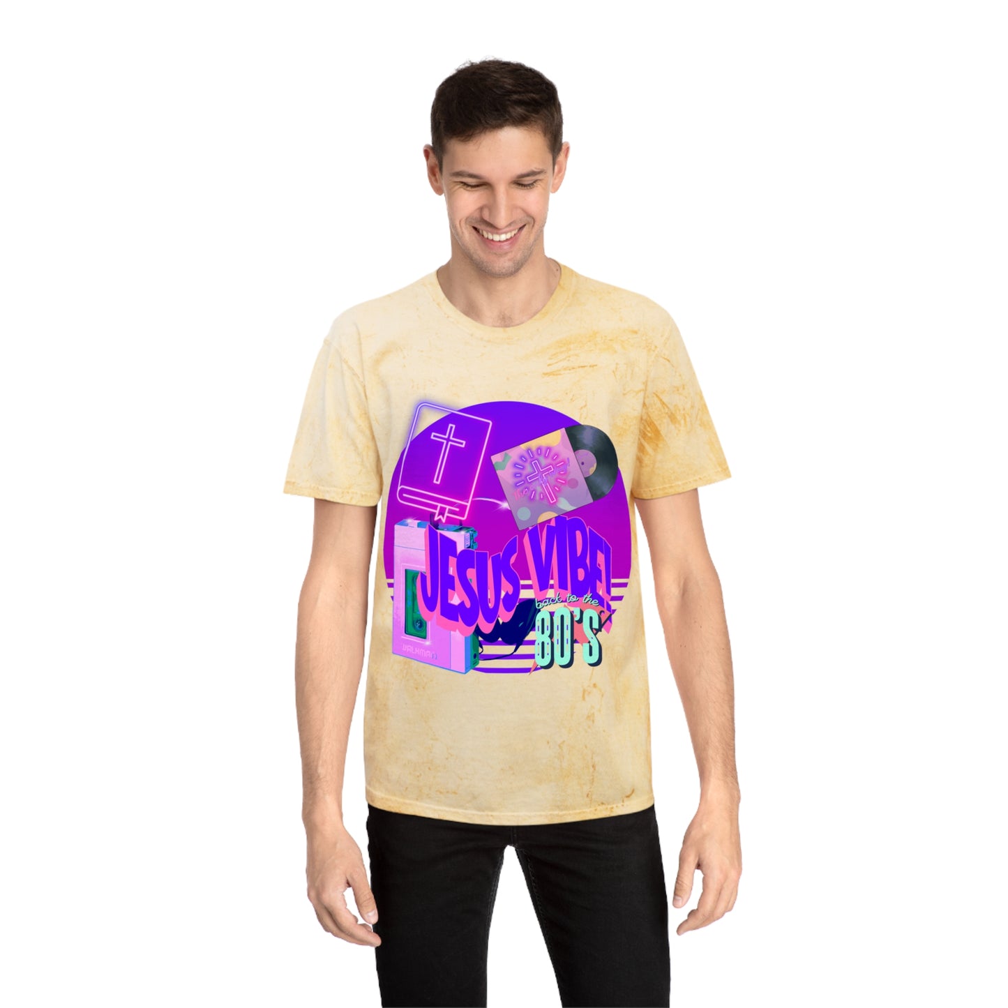 Jesus Vibe 80s T-Shirt — Retro Christian Graphic Tee