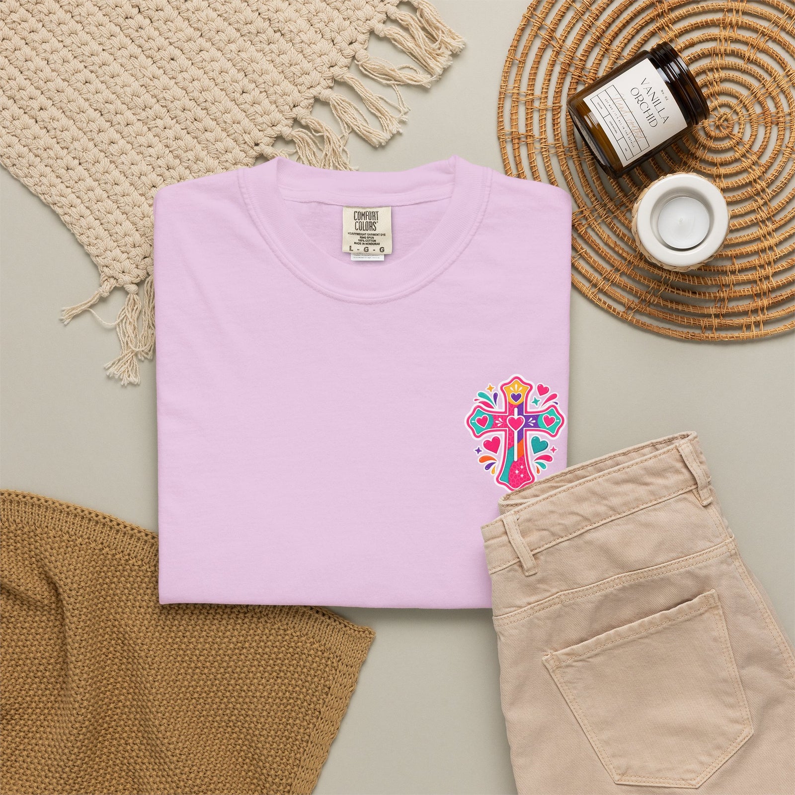 Christian T-Shirt — Colorful Faith Tee