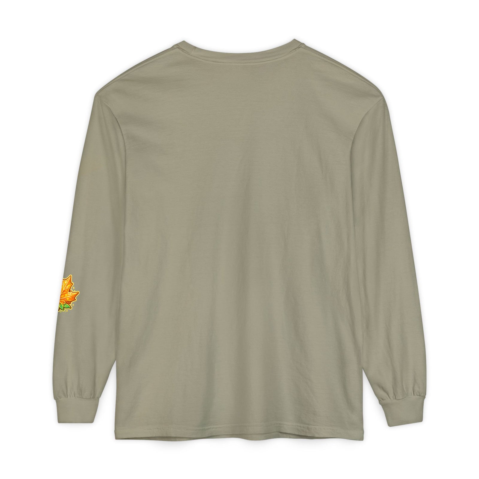 Autumn Pumpkin Bow Long Sleeve Tee