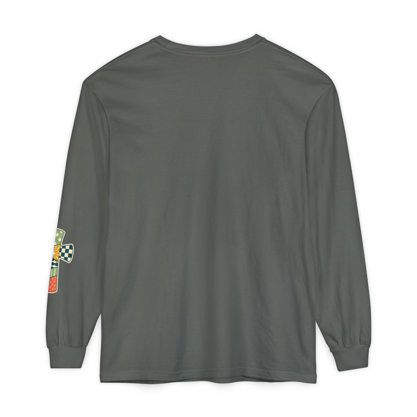 Pray, God, Repeat Long Sleeve Tee — 1 Thessalonians 5:17 Christian Shirt