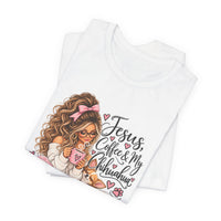 Load image into Gallery viewer, "Jesus, Coffee &amp; My Chihuahua" Tee