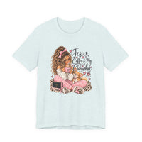 Load image into Gallery viewer, "Jesus, Coffee &amp; My Chihuahua" Tee