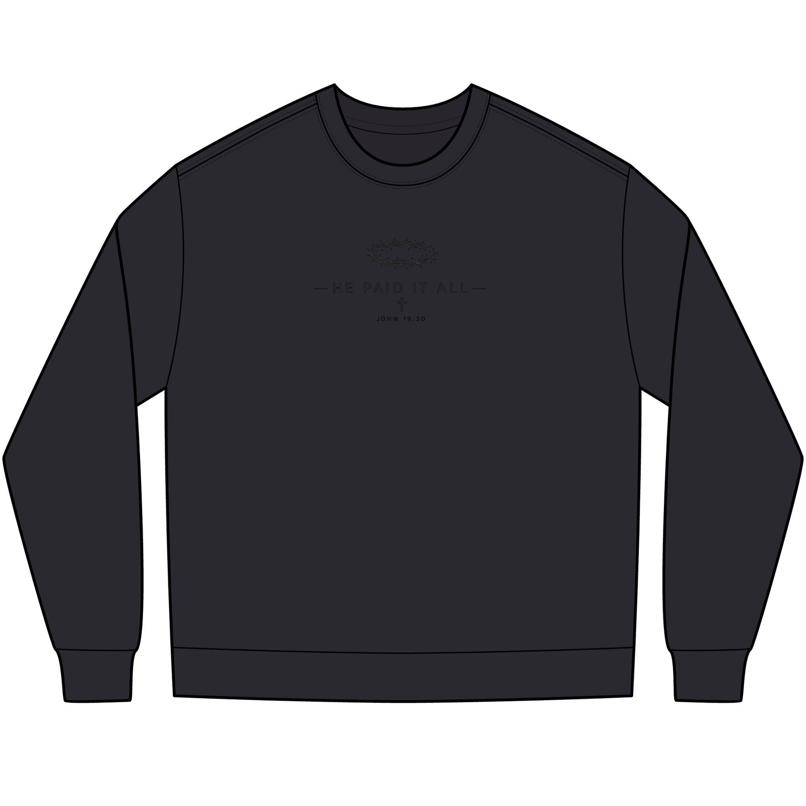 He Paid It All Long Sleeve Tee