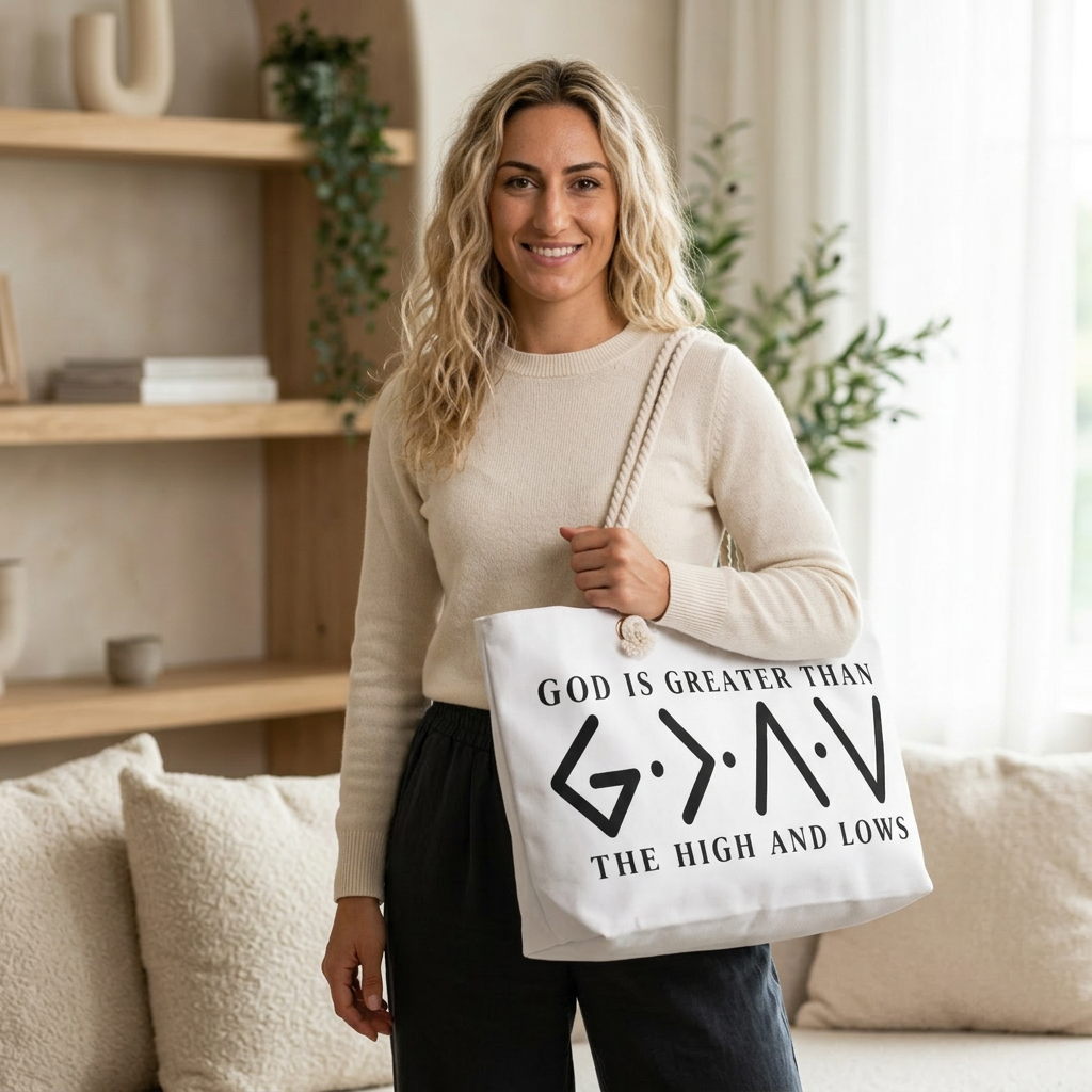 God Is Greater Than The Highs and Lows Weekender Bag