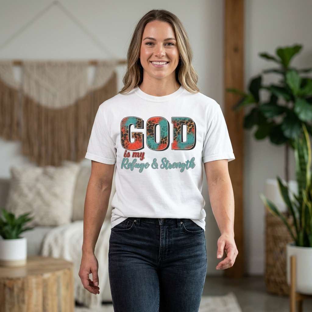 God Is My Refuge & Strength T-Shirt
