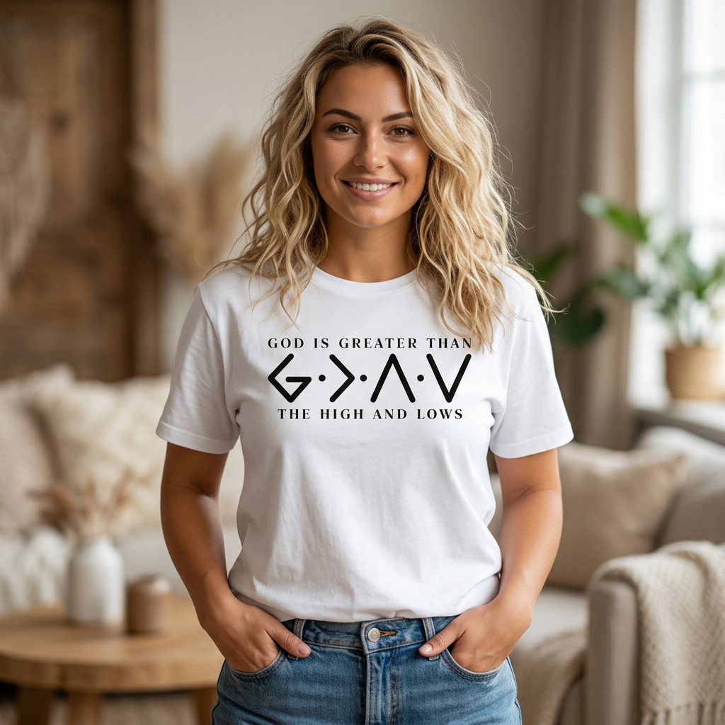 God Is Greater Than The Highs and Lows Tee
