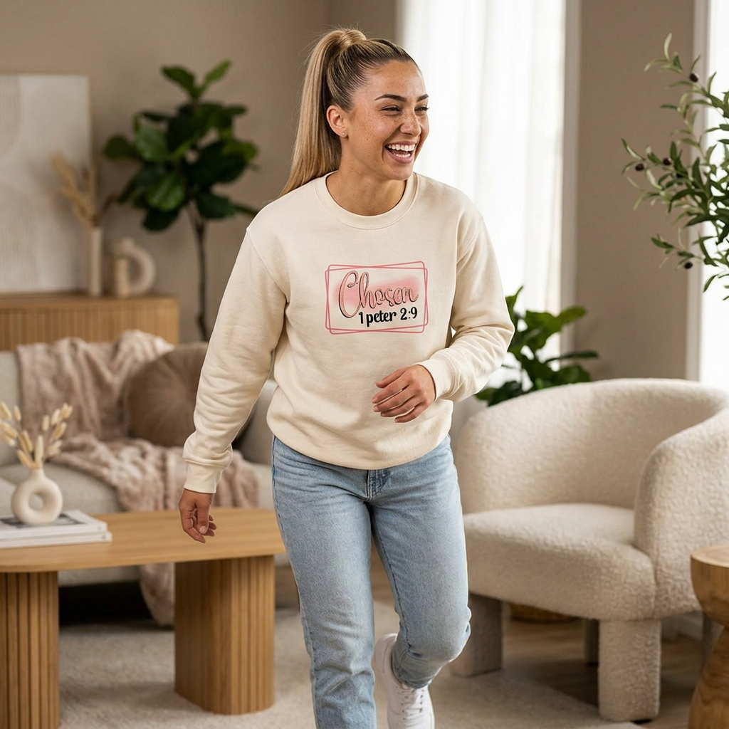 Christian 'Chosen' Long Sleeve Tee
