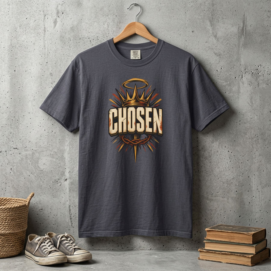 Chosen Crown T-Shirt — Inspirational Christian Graphic Tee