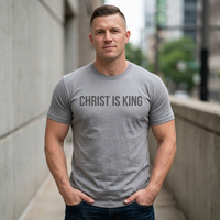 Load image into Gallery viewer, Christ Is King Heavyweight T‑Shirt