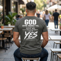 Load image into Gallery viewer, 'God Led Me Through It All' T-Shirt