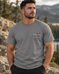 Load image into Gallery viewer, "Faith Over Fear" Christian T-Shirt