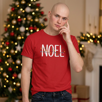 Load image into Gallery viewer, Noel Christmas T-Shirt — Holiday Lights Graphic Tee