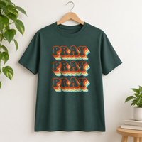 Load image into Gallery viewer, "Pray"- Bella + Canvas Heavyweight Tee