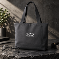 Load image into Gallery viewer, "GOD over Everything" Women's Laptop Tote Bag