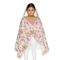 Load image into Gallery viewer, Youth Hooded Towel — Pastel Easter Bunny