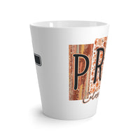 Load image into Gallery viewer, "Pray" Cross Latte' Mug