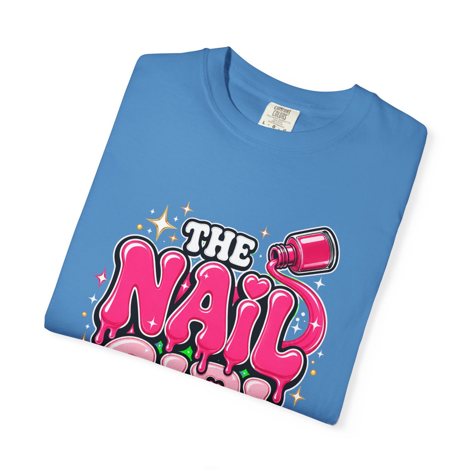 The Nail Girl T-Shirt — Polishing Nails, Praising Jesus Graphic Tee