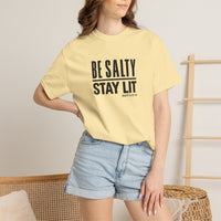 Load image into Gallery viewer, Be Salty Stay Lit Tee