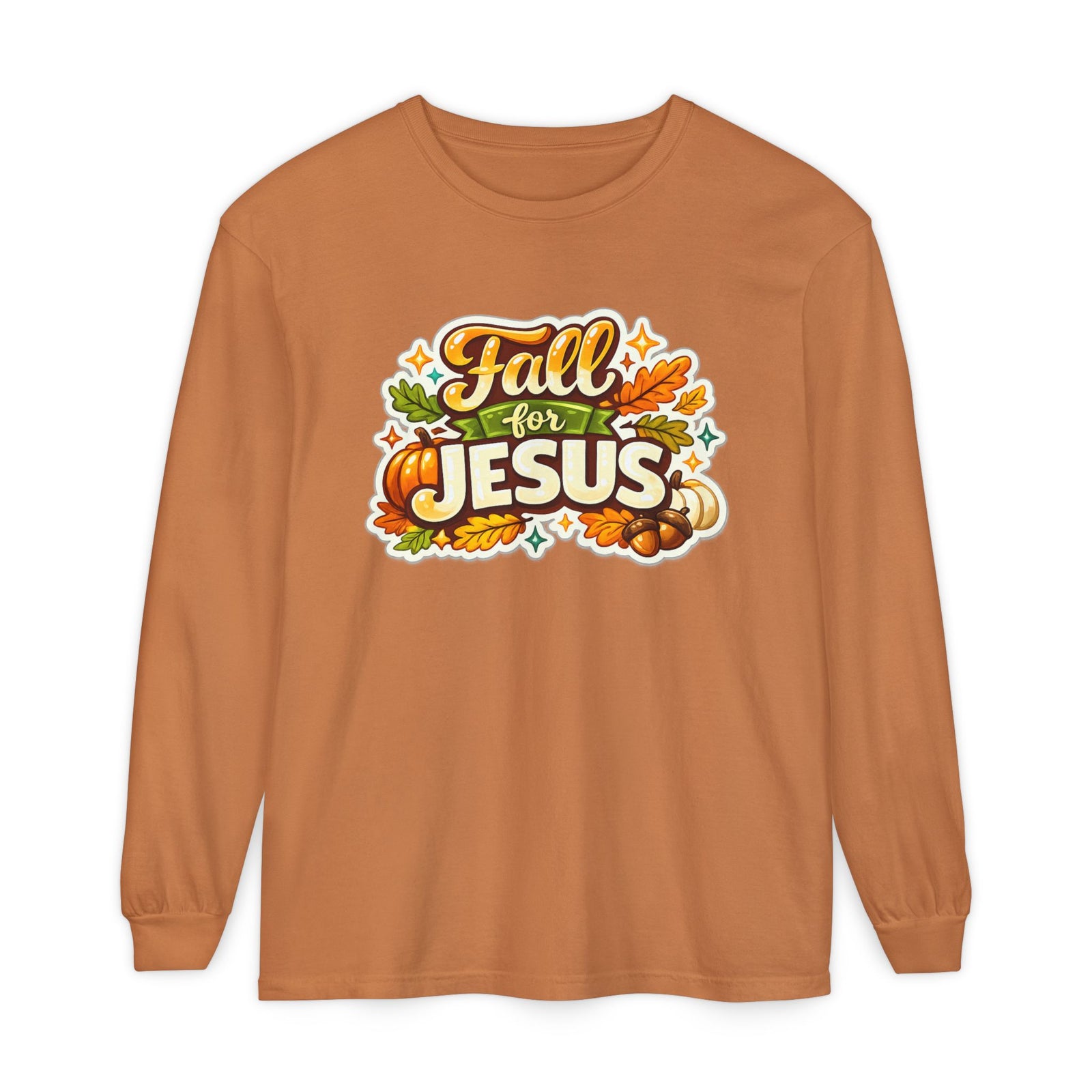 Fall for Jesus Long Sleeve Tee