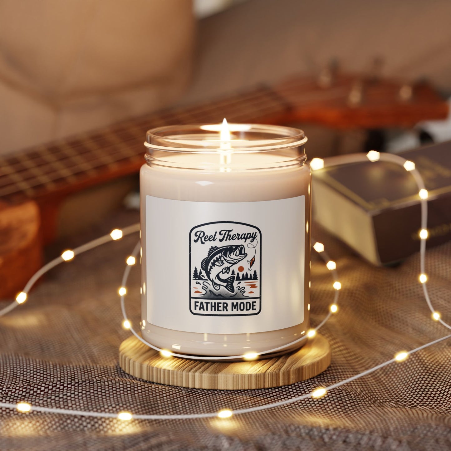 Reel Therapy Fishing Dad Candle | Soy Candle, Father’s Day
