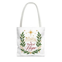 Load image into Gallery viewer, "A Thrill of Hope" Tote Bag